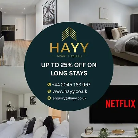 Hayy Luxury Homes Near Centre 4* Μπράντφορντ