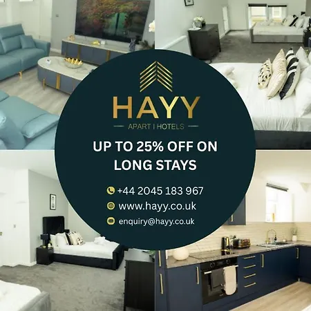 Ξενοδοχείο με διαμερίσματα Hayy Luxury Homes Near Centre 4*